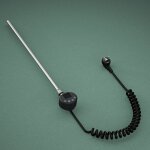 Mai & mai el�ment chauffant noir pour radiateur central de salle de bain 600w avec ecran lcd r�sistance ...