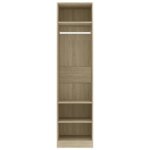 Promotion mai * garde - robe - armoire de chambre - porte - vetement - chne sonoma 50x50x200 cm eu10316800237 ...