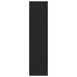 Promotion mai * garde - robe - armoire de chambre - porte - vetement - avec tiroirs noir 50x50x200 cm ...