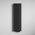 Mai & mai radiateur  eau chaude mural chauffage central 160x46cm radiateur gris noir vertical en acier ...
