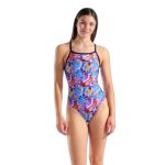 Maillot de bain 1 pi�ce femme arena memories lightdrop back