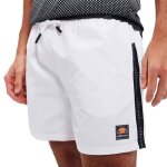 Maillot de bain blanc / noir homme ellesse marche