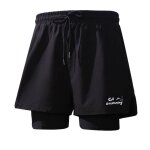 Maillot de bain homme schage rapide 2 en 1 avec doublure de compression short de plage imprim taille ...