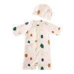 Maillot de bain imprim ecelen pour enfants - tout - petits et enfants dge moyen - plage et surf - style ...