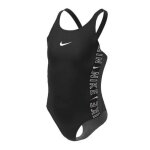 Maillot de bain noire fille nike fastback