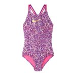 Maillot de bain rose fille nike spiderback
