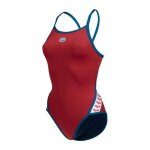 Maillot de bain rouge femme arena icons super fly