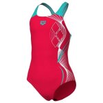 Maillot de bain rouge fille arena 008670