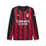 Maillot domicile manches longues milan ac 2025 / 26