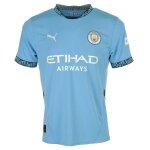 Maillot foot manchester city home domicile bleu 2024 / 2025 adulte