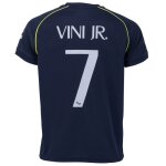 Maillot de football - real madrid - vinicius junior - polyester - manches courtes - adulte