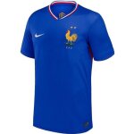 Maillot de football - nike - equipe de france - domicile euro 2024 - col en v - manches courtes - dri ...