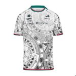Maillot kombat mexico gasly bwt alpine f1 team blanc homme