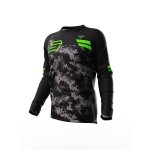Maillot moto cross shot race gear army green