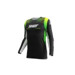 Maillot moto cross shot race gear contact apex neon yellow