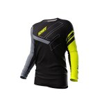 Maillot moto cross shot race gear contact rush neon yellow