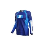 Maillot moto cross shot race gear draw instinct blue