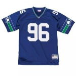 Maillot nfl - mitchell & ness - cortez kennedy - seattle seahawks 1993 - bleu - taille m