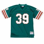 Maillot nfl - mitchell & ness - miami dolphins 1972 - larry csonka - 100% polyester - manches courtes ...