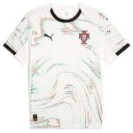 Maillot officiel - puma - portugal away - blanc - manches courtes - respirant