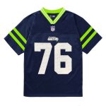 Maillot - new era - seattle seahawks nos nfl - bleu - tissu l�ger respirant - coupe classique