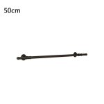 Main courante pour escalier 1 section - 50cm rampe murale en m�tal 100kg antid�rapante et confortable ...