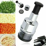 Mains presse ail oignon hachoir l�gumes nourriture cutter outils de processeur - ensoleill�