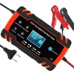 Mainteneur de chargeur de batterie pour voiture et moto intelligent 8a 12v 3 tapes de chargeur batterie ...