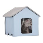 Maison chat chauffante - vevor - niche chat extérieur avec coussin chauffant température réglable - pour ... Maison chat chauffante - vevor - niche chat extérieur avec coussin chauffant température réglable - pour ...