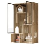 Maison pour chat en verre villa pour chat  quatre niveaux cage pour chat avec poteau  gratter couleur ...