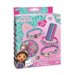 Kit de bracelets diy - la maison de poup�es de gabby - 3 bracelets - 18 breloques - d�s 3 ans