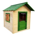 Maisonnette en bois pour enfants robincool kela 138x116x132 cm 16 m² porte battante fenêtres et Étage ... Maisonnette en bois pour enfants robincool kela 138x116x132 cm 16 m² porte battante fenêtres et Étage ...