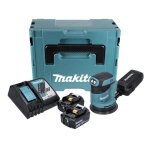 Makita dbo180rfj ponceuse excentrique sans fil 125mm 18v + 2x batteries 30ah + chargeur + coffret makpac ...