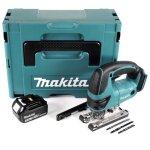Makita djv 180 f1j scie sauteuse sans fil 18v + 1x batterie 30ah + makpac - sans chargeur