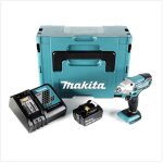 Makita dtw 190 rf1j 18v li - ion boulonneuse � chocs sans fil avec bo�tier makpac + 1x batterie bl 1830 ...