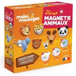 Mako moulages mon atelier magnet animaux - kit creatif complet - fabriqu� en france