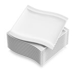 Malacasa flora 12pcs assiettes à dessert gâteau en porcelaine 21cm assiette plate carré service de table ... Malacasa flora 12pcs assiettes à dessert gâteau en porcelaine 21cm assiette plate carré service de table ...