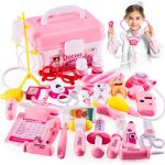 Malette docteur enfant jouet avec lumi�res et son d�guisement de docteur kit jeu dimitation cadeau pour ...