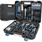 Malette À outils 148 pièces - caisse À outils complète portable avec tournevis et pinces - kit d?outils ... Malette À outils 148 pièces - caisse À outils complète portable avec tournevis et pinces - kit d?outils ...