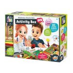 Mallette dactivits - edukit - multicolore - 800 accessoires - 2 plateaux de rangement - 20 projets cratifs ...