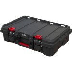 Mallette  outils keter compartiments amovibles organisateur noir stacknroll 253382