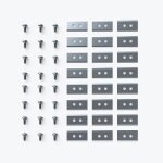Mammotion lames de rechange ultra résistantes pour robot tondeuse séries luba 1 luba 2 et yuka luba 1 ... Mammotion lames de rechange ultra résistantes pour robot tondeuse séries luba 1 luba 2 et yuka luba 1 ...