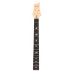 Manche de guitare 22 frettes en bois massif touche en bois noir pour guitare lectrique accessoires dinstrumen ...