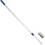 Manche t�lescopique en aluminium avec trou - 100 - 180cm.