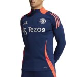 Manchester united sweat training 1 / 4 zip marine adidas tiro 24