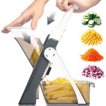 Mandoline de cuisine safety slicer manuelle multifonction tous coupe légumes lame en acier inoxydable ... Mandoline de cuisine safety slicer manuelle multifonction tous coupe légumes lame en acier inoxydable ...