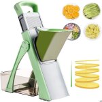 Mandoline de cuisine sre coupe - pommes de terre rglable hachoir  lgumes trancheuse  aliments hachoir ...
