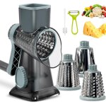 Mandoline de cuisine - trancheuse  lgumes avec poigne pour lgumes fromage rpe pour cuisine 3 lames ...