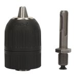 Mandrin de perage sans cl 20 - 13 mm avec convertisseur adaptateur  tige ronde 1 / 2 - 20unf + sds ...