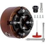 Mandrin de tour � bois mandrin 100mm 4 m�choires centrage automatique m33 m18